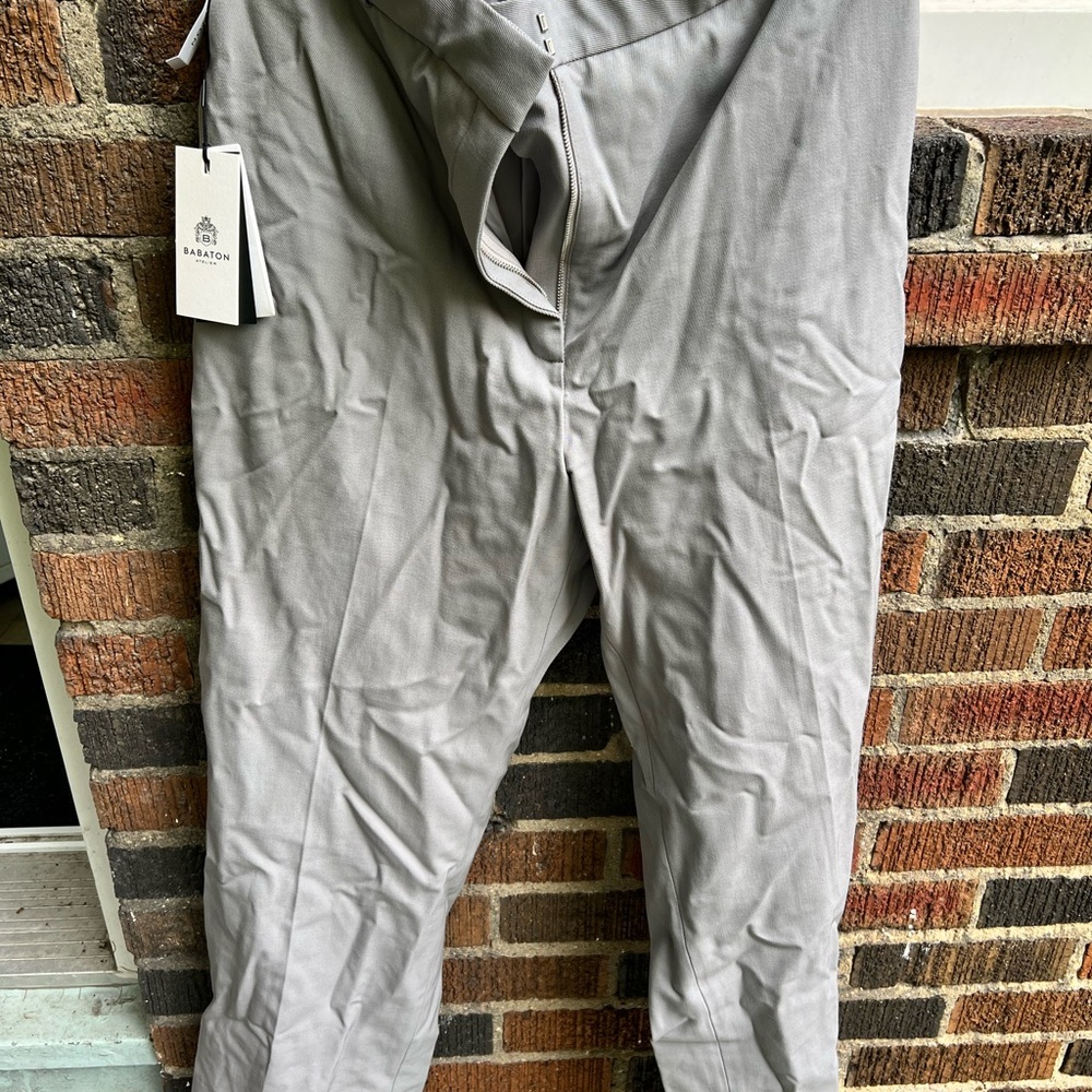 Babaton Light Gray Dress Pants